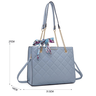 bolsa tiracolo com laço